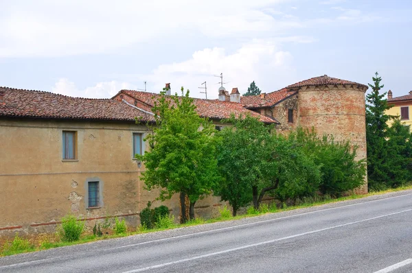 Κάστρο της folignano. Πόντε dell'olio. Εμίλια-Ρομάνια. Ιταλία. — Φωτογραφία Αρχείου