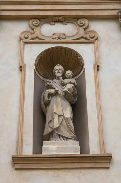 Kirche von st.teresa. Piacenza. Emilia-Romagna. Italien. — Stockfoto