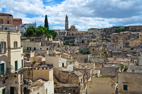 Para o beco. Sassi de Matera. Basilicata. Itália . — Fotografia de Stock