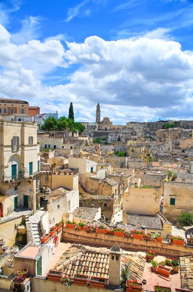 Folyosóját. Sassi Matera. Basilicata. Olaszország. — Stock Fotó