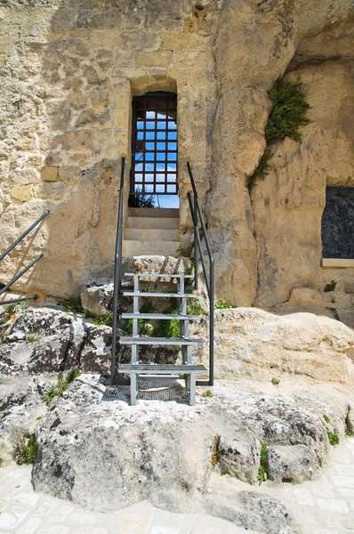 Kirche der Madonna dell 'idris. matera. Basilikata. Italien. — Stockfoto