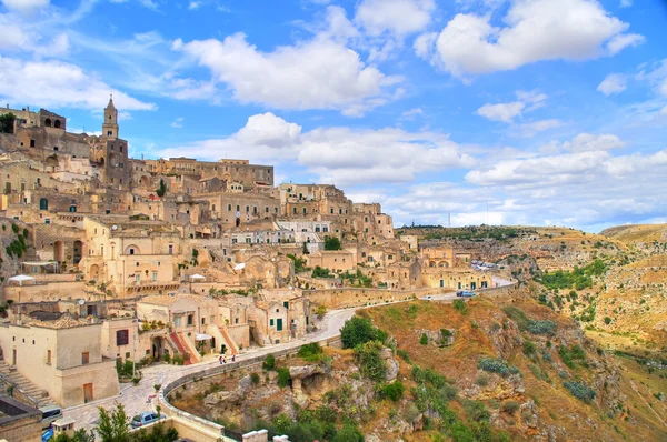 Πανοραμική άποψη της Matera. Basilicata. Νότιας Ιταλίας. — Φωτογραφία Αρχείου