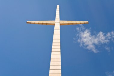 Bir San Giovanni Rotondo sığınak. İtalya.