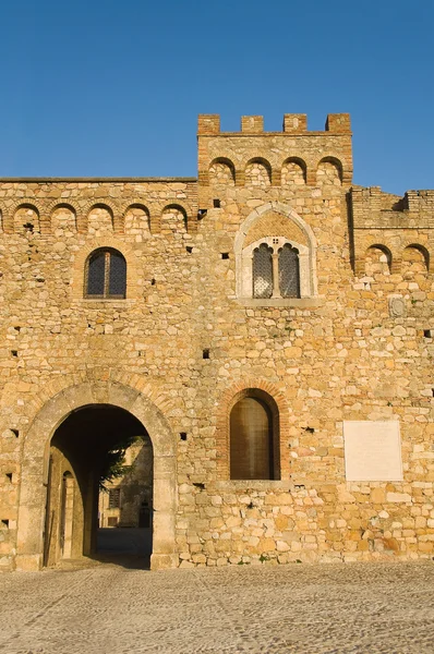Bovino 城堡。普利亚大区。意大利. — 图库照片
