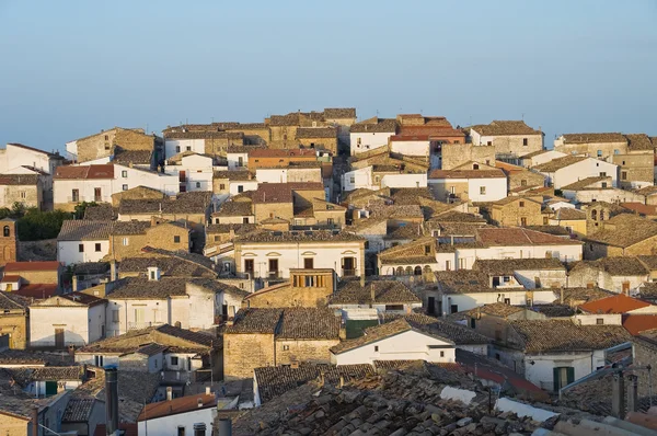 Panoramic view of Bovino. Puglia. Italy. — Stock Photo, Image