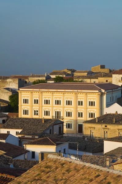 Panoramablick auf Bovino. Apulien. Italien. — Stockfoto