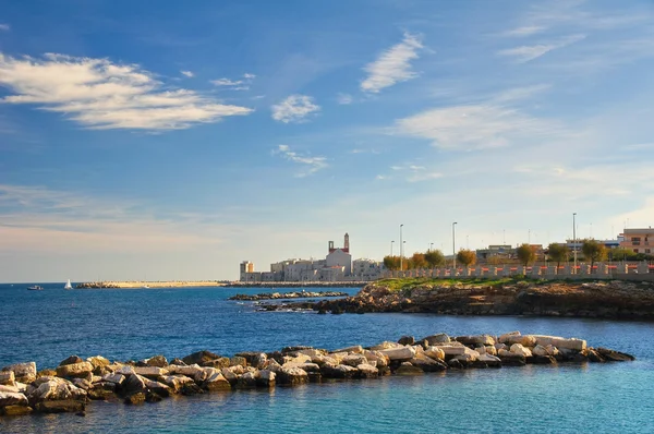 Vista panorâmica de Giovinazzo. Puglia. Itália . — Fotografia de Stock