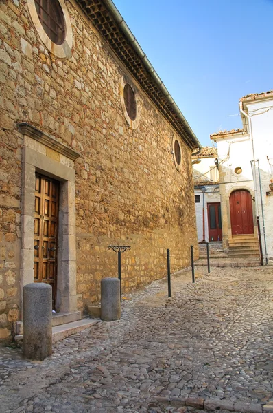 Uličky. Bovino. Puglia. Itálie. — Stock fotografie