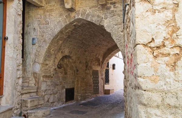 Para o beco. Bitritto. Puglia. Itália . — Fotografia de Stock