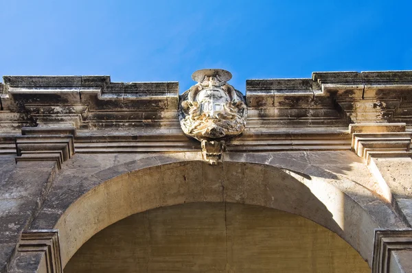 Palacio histórico. Bitritto. Puglia. Italia . —  Fotos de Stock