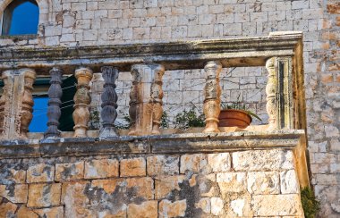 Conversano Castle. Puglia. İtalya.