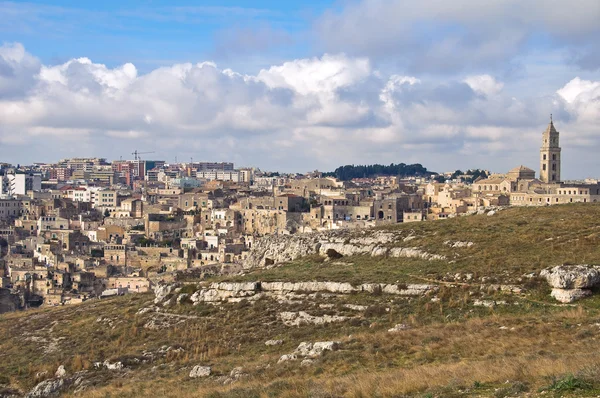 Vista panorámica de Matera. Basilicata. Sur de Italia . — Foto de Stock