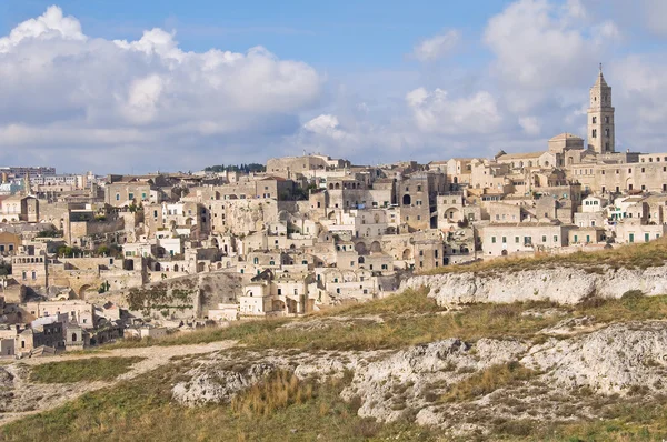 Vista panorámica de Matera. Basilicata. Sur de Italia . — Foto de Stock