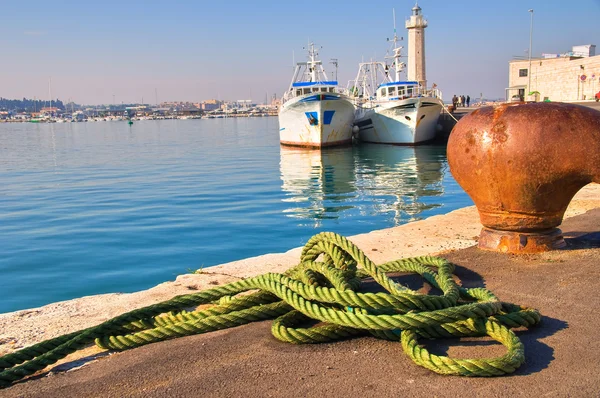 Vista panorâmica de Molfetta. Puglia. Itália . — Fotografia de Stock