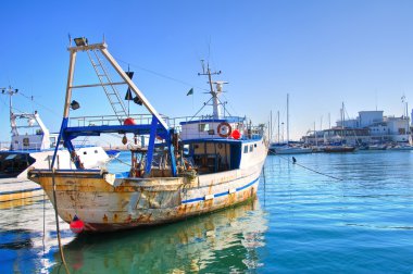 panoramik bari. Puglia. İtalya.