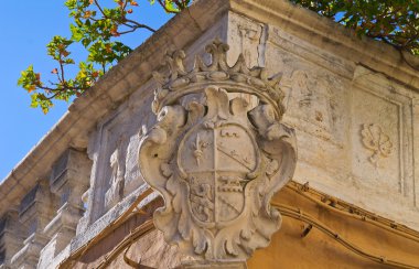 Tarihi Saray. Bisceglie. Puglia. İtalya.