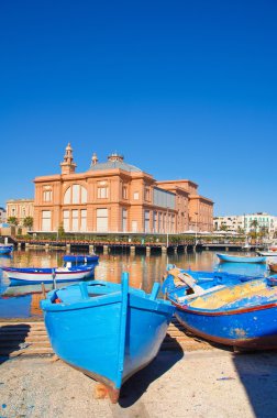panoramik bari. Puglia. İtalya.