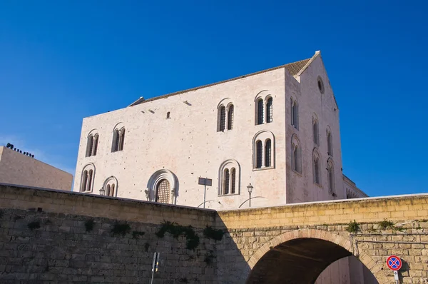 Katedrální kostel St. Nicola. Bari. Puglia. Itálie. — Stock fotografie