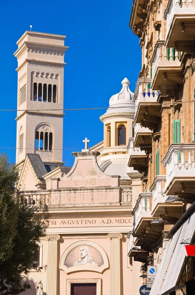 Church of St. Agostino. Bisceglie. Puglia. Italy. — Stock Photo, Image