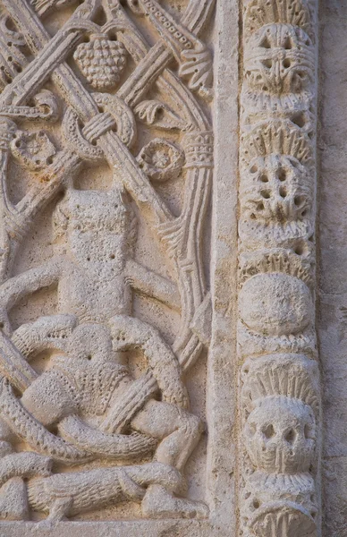 Cathedral Church of St. Pietro. Bisceglie. Puglia. Italy. — Stock Photo, Image