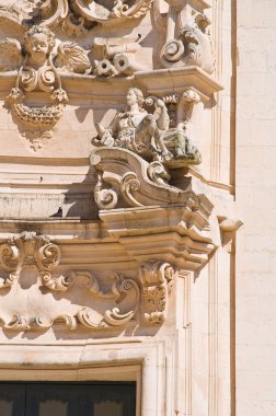 St. Martino Bazilika Kilisesi. Martina Franca. Puglia. İtalya.