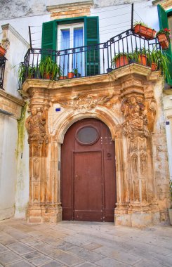 Ancona Sarayı. Martina Franca. Puglia. İtalya.