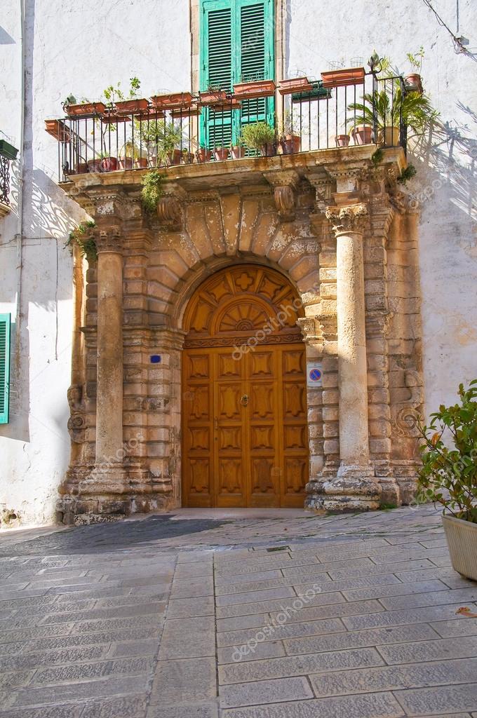 Palace of Cavaliere Semeraro. Martina Franca. Puglia. Italy.