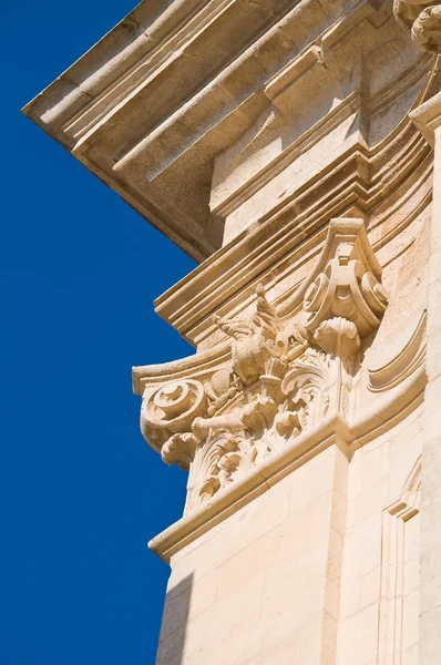 Kyrkan St Martino. Det är Martina Franca. Apulien. Italien. — Stockfoto