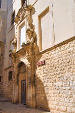 Dogana Sarayı. Molfetta. Puglia. İtalya.