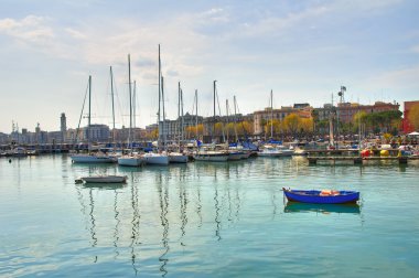 panoramik bari. Puglia. İtalya.