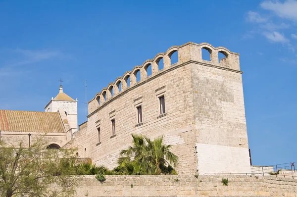 Aziz Scolastica Kilisesi. Bari. Puglia. İtalya. — Stok fotoğraf