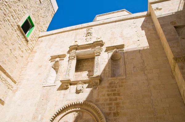 Kostel Duomo. Molfetta. Puglia. Itálie. — Stock fotografie