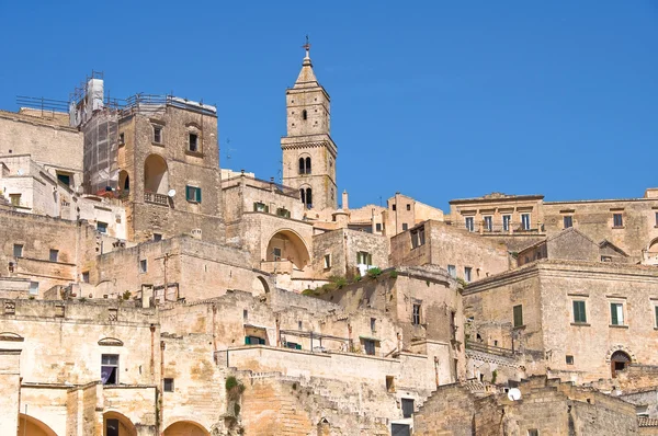 Vista panorâmica de Matera. Basilicata. Itália . — Fotografia de Stock