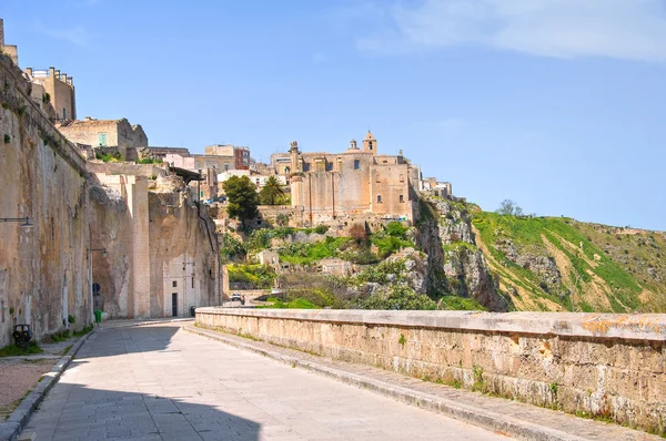 Uličky. Sassi matera. Basilicata. Itálie. — Stock fotografie