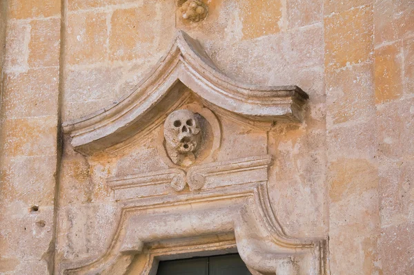 Purgatory church. Matera. Basilicata. Italy. — Stock Photo, Image