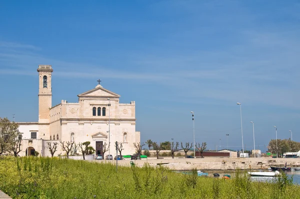 Madonna dei Martiri Church. Molfetta. Puglia. Itálie. — Stock fotografie