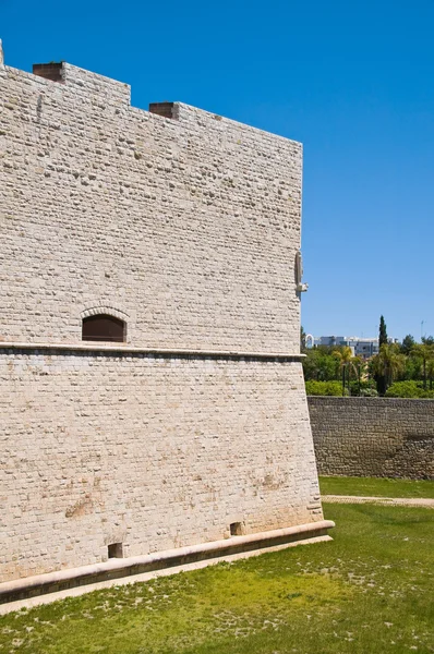 Barletta'nın Kalesi. Puglia. İtalya. — Stok fotoğraf