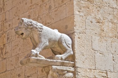 Barletta katedral kilise. Puglia. Güney İtalya.