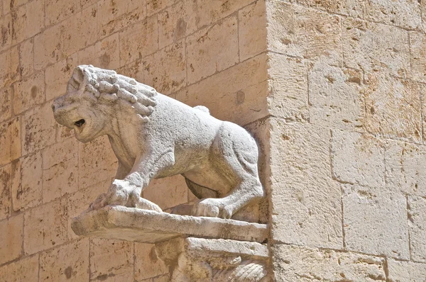 Katedrální kostel Barletta. Puglia. Jižní Itálie. — Stock fotografie