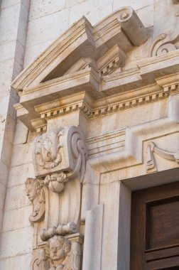 Bazilika Kilisesi, St. heykeltıraş. Barletta. Puglia. İtalya.