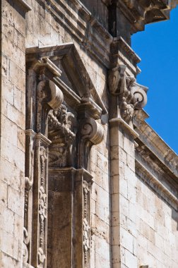 Monte di Pieta Palace. Barletta. Puglia. İtalya.