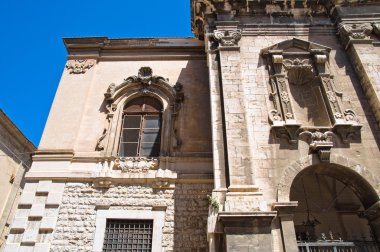Monte di Pieta Palace. Barletta. Puglia. İtalya.