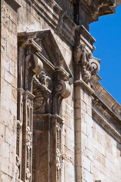 Monte di Pieta Palace. Barletta. Puglia. Itálie. — Stock fotografie