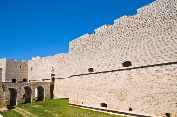 Slott av barletta. Puglia. Italien. — Stockfoto