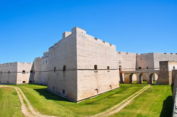 Zamek barletta. Puglia. Włochy. — Zdjęcie stockowe