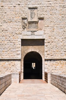 barletta'nın Kalesi. Puglia. İtalya.