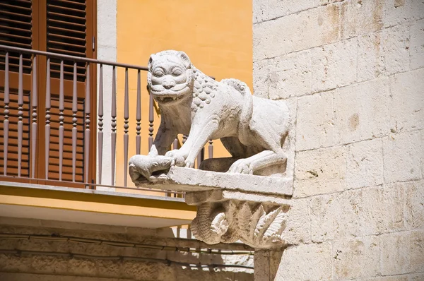 Katedrální kostel Barletta. Puglia. Jižní Itálie. — Stock fotografie