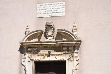 Carmine Kilisesi. Barletta. Puglia. İtalya.