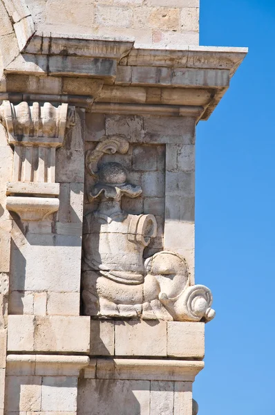 Kyrkan av Carmine. Barletta. Puglia. Italien. — Stockfoto