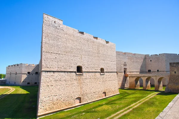 Slott av barletta. Puglia. Italien. — Stockfoto